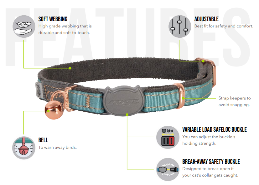 🔥50% OFF Sale: Pawsome Cat Safety Collar & ID Tag Combo