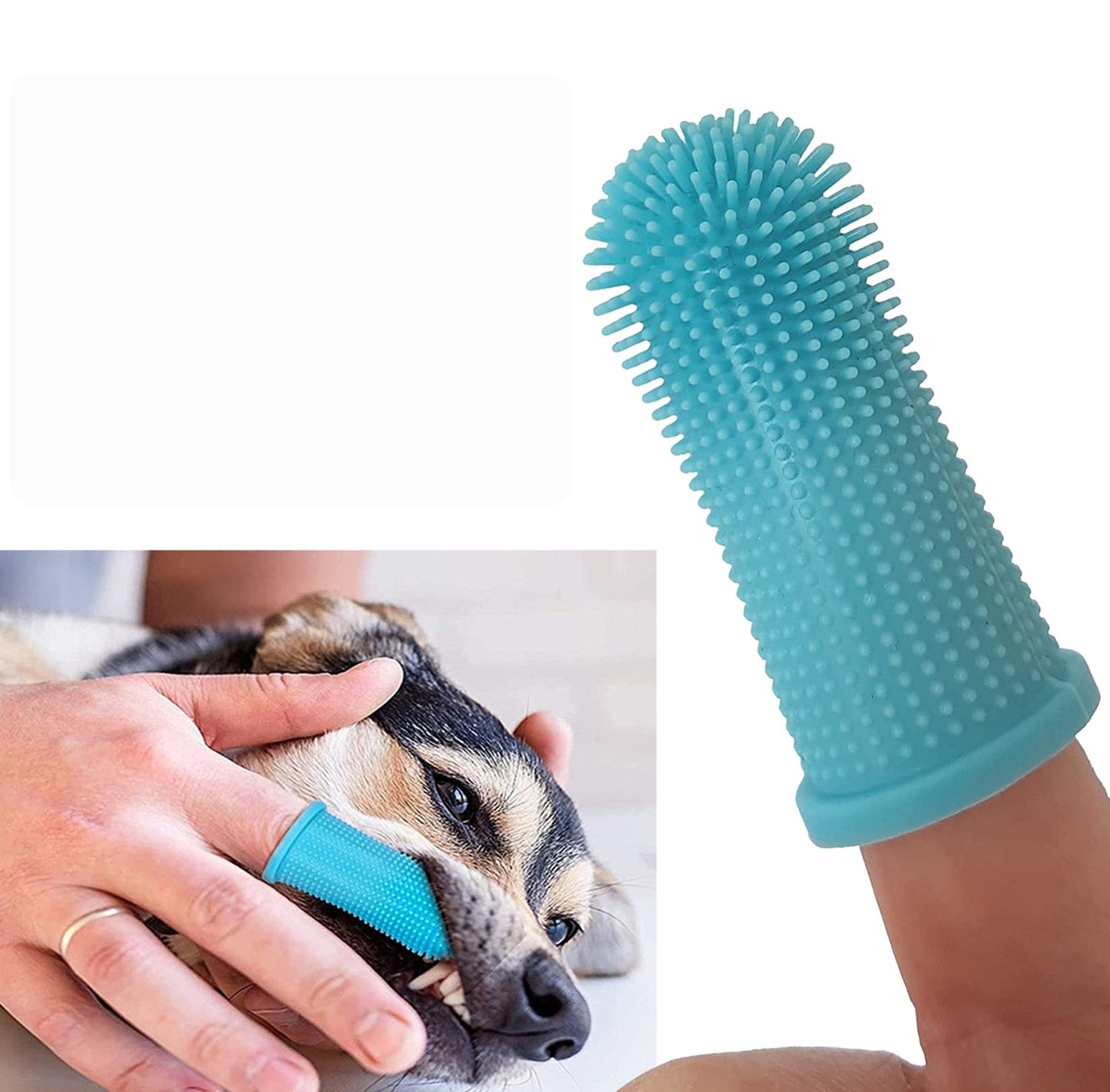 🔥50% OFF Sale: Dog Finger Toothbrush